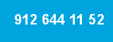912 644 11 52 912 644 11 52